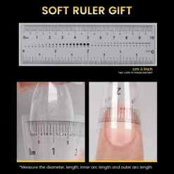 No Brand 288pcs Short Coffin Pre-File Nail Tips 12 Different Sizes -Born Pretty Salon 59484 ZI 7