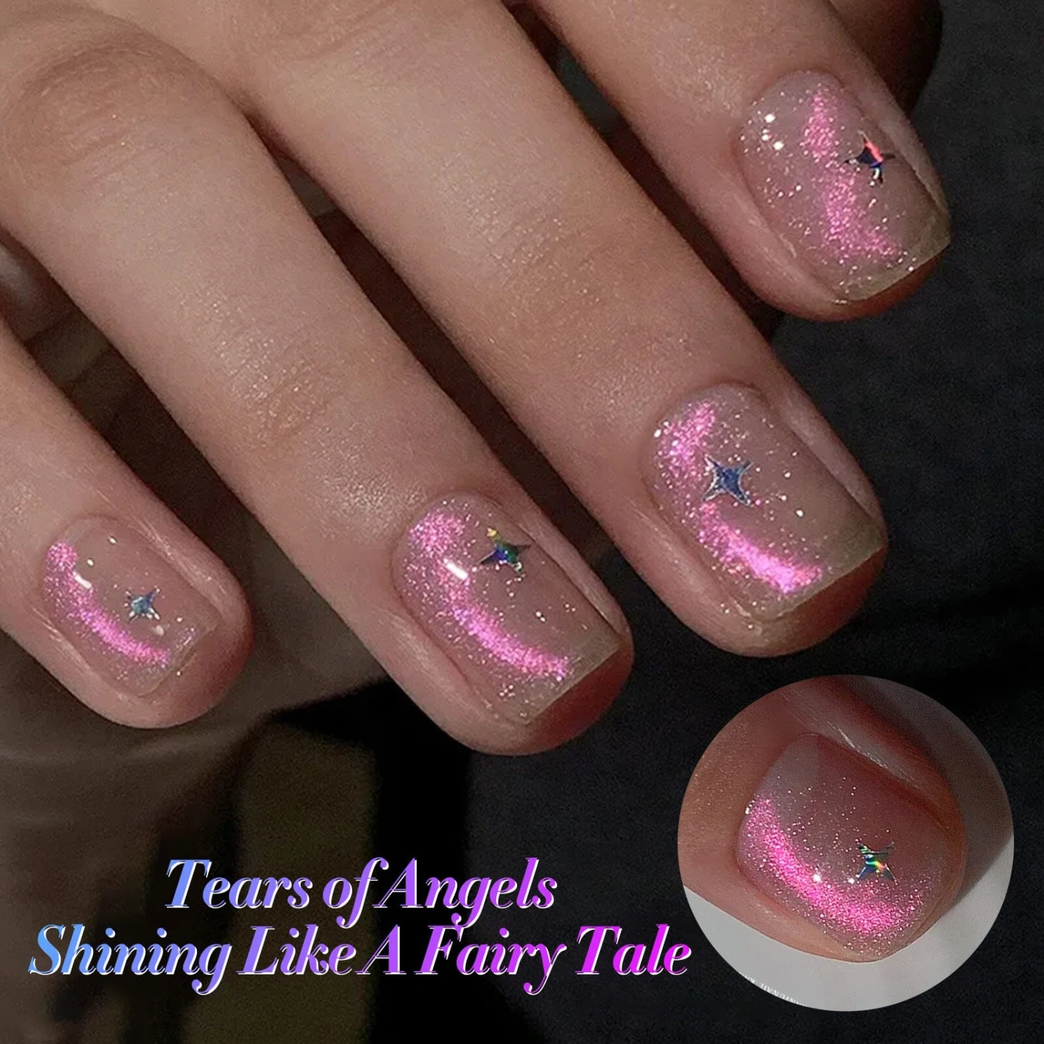 4 Colors Auroras Cat Magnetic Gel Polish Set 5ml 4 4 Colors Auroras Cat Magnetic Gel Polish Set 5ml - Image 4