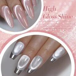 6 Colors Milky Jelly Cat Magnetic Gel Polish Set 7ml -Born Pretty Salon 59591 ZI 4