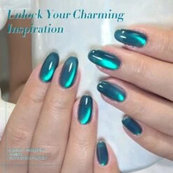 Sea Blue Cat Magnetic Gel Polish 15ml -Born Pretty Salon 59612 ZI 2 20fcea05 cbf0 4419 ac59 388c092d9b57