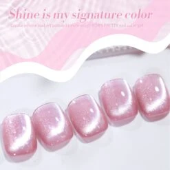 Jelly Pink Cat Magnetic Gel Polish 15ml -Born Pretty Salon 59613c