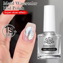 Metal Watercolor Nail Polish 10ml -Born Pretty Salon 59707 SXA1 91f420ad a050 4892 a512 e001c448c866