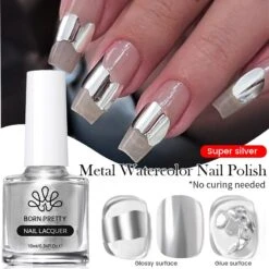 Metal Watercolor Nail Polish 10ml