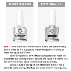 Metal Watercolor Nail Polish 10ml -Born Pretty Salon 59707 ZI 10 bd2ffa19 0646 408f b27e 064512d60f1c