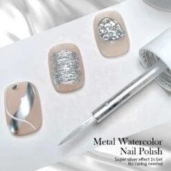 Metal Watercolor Nail Polish 10ml -Born Pretty Salon 59707 ZI 5 7fe975c5 89a4 4335 a811 711e51f33710