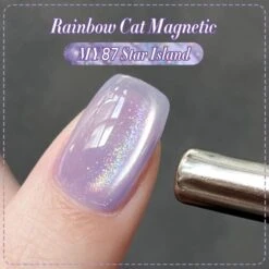 Water Light Cat Magnetic Gel Polish MY87 Star Island 10ml -Born Pretty Salon 59708 4 ZI 2
