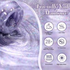 Water Light Cat Magnetic Gel Polish MY87 Star Island 10ml -Born Pretty Salon 59708 4 ZI 3