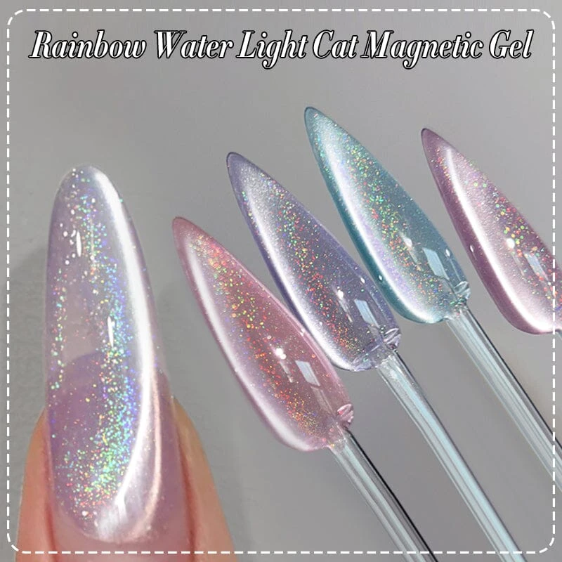 Water Light Rainbow Cat Magnetic Gel Polish MY84-MY89 10ml 2 Water Light Rainbow Cat Magnetic Gel Polish MY84-MY89 10ml - Image 2