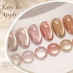 6 Colors Moonlight Cat Magnetic Gel Polish Set 7ml -Born Pretty Salon 59711 ZI 8