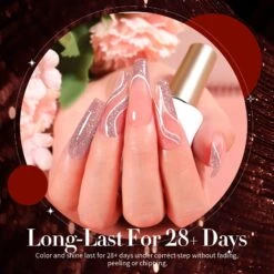 6 Colors BORN PRETTY Red Black Reflective Glitter Gel Polish Set 7ml -Born Pretty Salon 59740 ZI 2