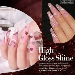 6 Colors BORN PRETTY Red Black Reflective Glitter Gel Polish Set 7ml -Born Pretty Salon 59740 ZI 4