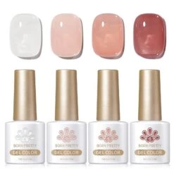 4 Colors Jelly Gel Set Peach Haze 7ml