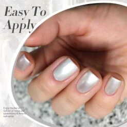 White Moonlight Pearl Shimmery Pearl Gel Polish 15ml -Born Pretty Salon 59757 ZI 5