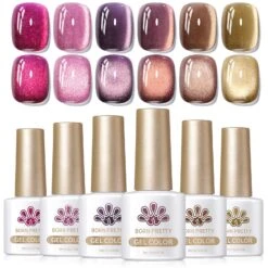6 Colors Cat Magnetic Gel Polish Set Mystic Twilight 7ml