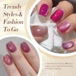 6 Colors Cat Magnetic Gel Polish Set Mystic Twilight 7ml -Born Pretty Salon 59786 ZI 3