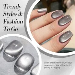 Gray Moonlight Cat Magnetic Gel Polish 15ml -Born Pretty Salon 59832 ZI 3 3c37efdf 40da 4364 b873 4ba3a8b0f254