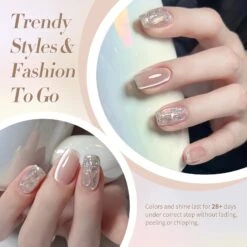 Nude Moonlight Cat Magnetic Gel Polish 15ml -Born Pretty Salon 59833b