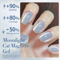 Blue Moonlight Cat Magnetic Gel 15ml -Born Pretty Salon 59836 ZI 4 1789a32f 7223 4976 81bd c9529deaefb5