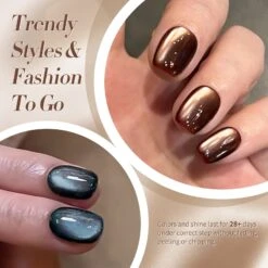 6 Colors Retro Cat Magnetic Gel The Dark Romance 7ml -Born Pretty Salon 59841 ZI 3