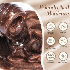 6 Colors Retro Cat Magnetic Gel The Dark Romance 7ml -Born Pretty Salon 59841 ZI 7