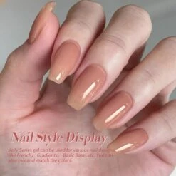 6 Colors Jelly Gel Polish Set Pink Veil 7ml 12 6 Colors Jelly Gel Polish Set Pink Veil 7ml -Born Pretty Salon 59855 ZI 7