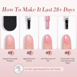 6 Colors Jelly Gel Polish Set Pink Veil 7ml 17 6 Colors Jelly Gel Polish Set Pink Veil 7ml -Born Pretty Salon 59855 ZI 8