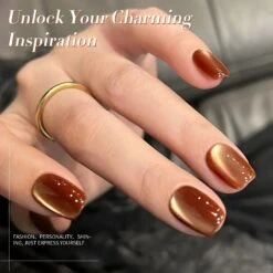 Brown Moonlight Cat Magnetic Gel Polish 15ml -Born Pretty Salon 59881s