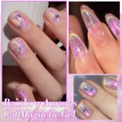 Auroras Rainbow Cat Magnetic Gel RA01 10ml -Born Pretty Salon 59913 1 ZIC 3