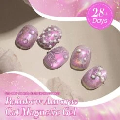 Auroras Rainbow Cat Magnetic Gel RA01 10ml -Born Pretty Salon 59913 1 ZIC 5