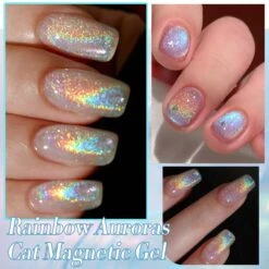 Auroras Rainbow Cat Magnetic Gel RA03 10ml -Born Pretty Salon 59913 3 ZIB 3