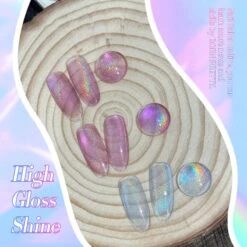 Auroras Rainbow Cat Magnetic Gel 10ml 18 Auroras Rainbow Cat Magnetic Gel 10ml -Born Pretty Salon 59913 ZIA 5 3