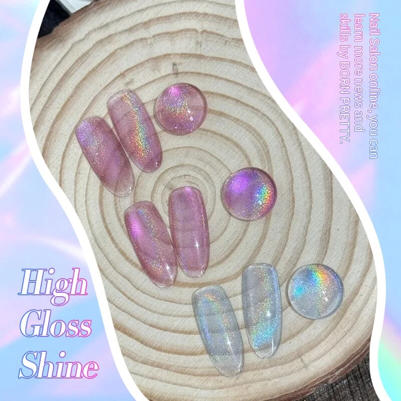 Auroras Rainbow Cat Magnetic Gel 10ml 6 Auroras Rainbow Cat Magnetic Gel 10ml - Image 6