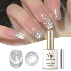 Silver Platinum Cat Magnetic Gel Polish 15ml