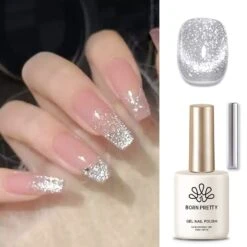 Silver Platinum Cat Magnetic Gel Polish 15ml -Born Pretty Salon 59966 ZHU 2 25eabcf5 d70f 49b8 9a43 20dfdce174ff