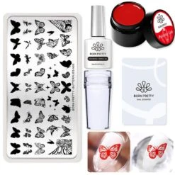4/5/7/9pcs Set Nail Stamping Kit -Born Pretty Salon 59968 3