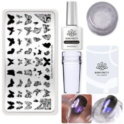 4/5/7/9pcs Set Nail Stamping Kit -Born Pretty Salon 59968 5