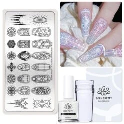 4/5/7/9pcs Set Nail Stamping Kit -Born Pretty Salon 59968 7