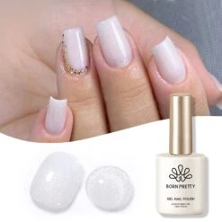 White Jelly Gel Polish #19 Moonlight Milk 15ml