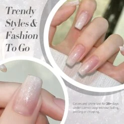 White Jelly Gel Polish #19 Moonlight Milk 15ml -Born Pretty Salon 59971 ZI 3