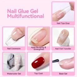 Multifunctional Nail Glue Gel For Tips 15ml -Born Pretty Salon 59997 ZI 1