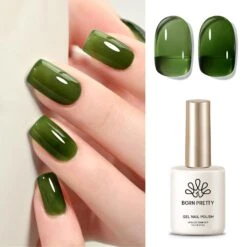 Green Milky Jelly Gel #22 Jade Pine 15ml -Born Pretty Salon 60017 ZHU 2 e073edfe 3041 4a9d a1f3 f331cfaaa873