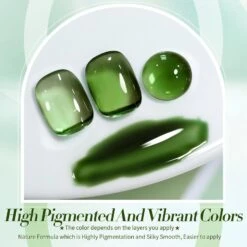 Green Milky Jelly Gel #22 Jade Pine 15ml -Born Pretty Salon 60017 ZI 1 94a6b88f 965d 49ce 8025 24006c606214