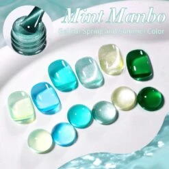 6 Colors Mint Manbo Gel Polish Set 01 10ml -Born Pretty Salon 60079 1 ZI 4 4814275b 0fec 415d 8d2b 14b4b289a656