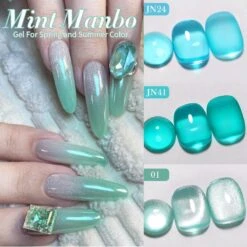 6 Colors Mint Manbo Gel Polish Set 01 10ml -Born Pretty Salon 60079 1 ZI 5 f88dcaed 0e08 4257 a9f5 651d908d1ac3