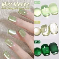 6 Colors Mint Manbo Gel Polish Set 01 10ml -Born Pretty Salon 60079 1 ZI 6 0008df6b d9f1 497a 83b0 887c5cd384a7