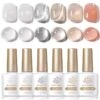 6 Colors Nude Milk Gel Polish Set 05 10ml