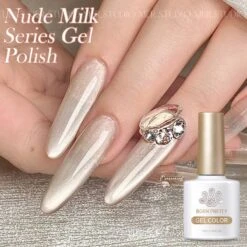 6 Colors Nude Milk Gel Polish Set 05 10ml -Born Pretty Salon 60079 5s