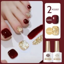 2pcs Set Gel Colors 10ml -Born Pretty Salon 60081 SX 12