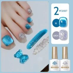 2pcs Set Gel Colors 10ml -Born Pretty Salon 60081 SX 20