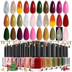 15 Colors Nail Polish Set B Autumn Winter 6ml -Born Pretty Salon 60107 SDzhu2 241209